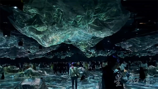 沉浸式體驗空間投影